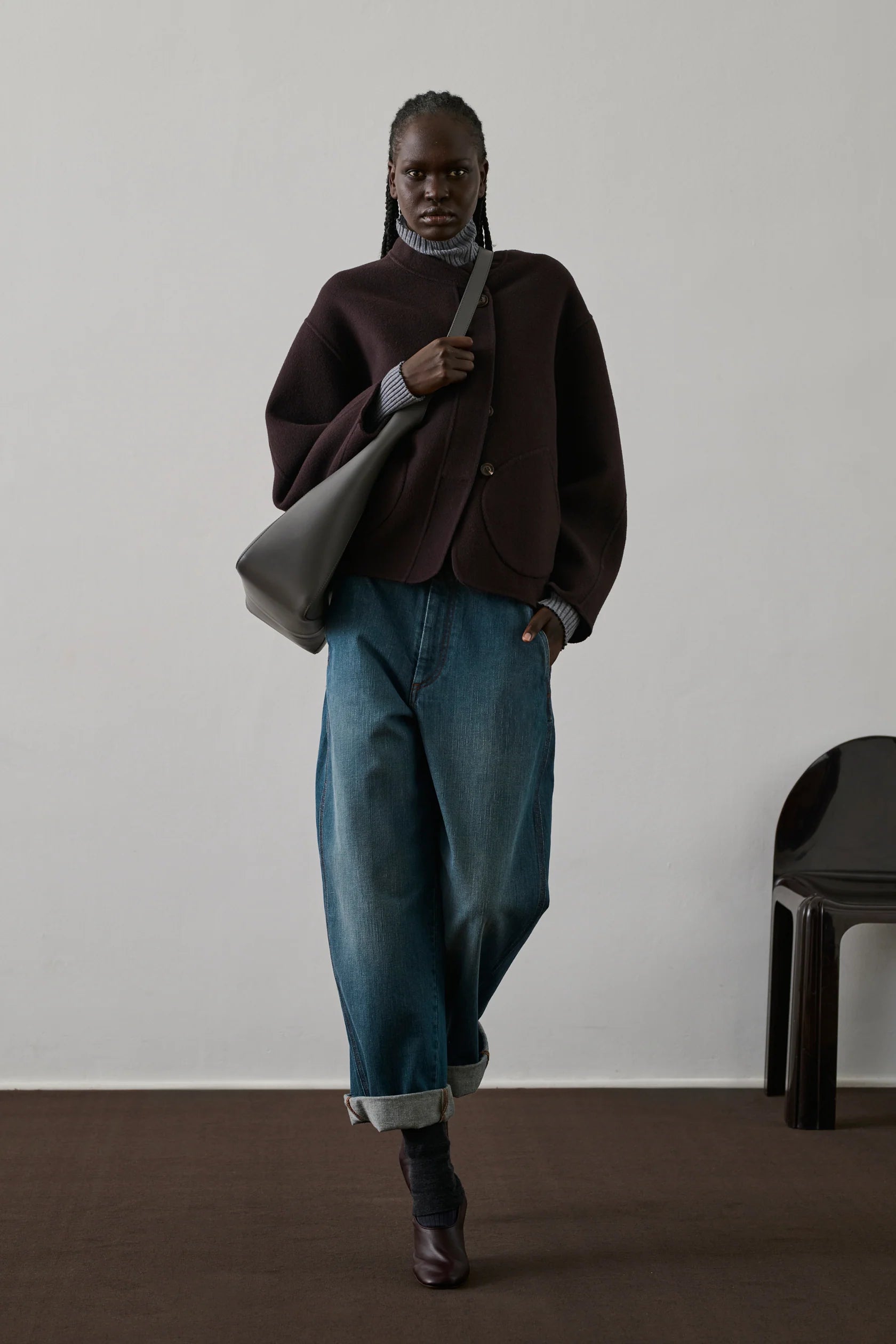 Veste Windsor Sœur Aubergine
