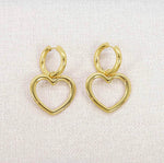 Boucles d’oreilles acier Erza