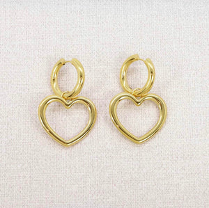 Boucles d’oreilles acier Erza