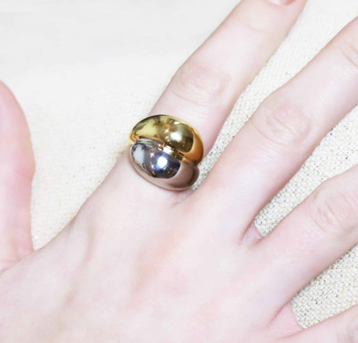 bague acier Abbie