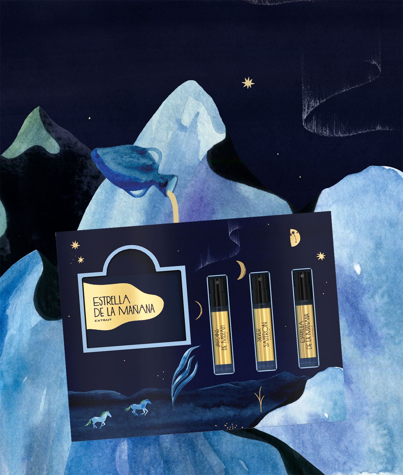 Coffret découverte extraits de parfums Une Nuit Nomade