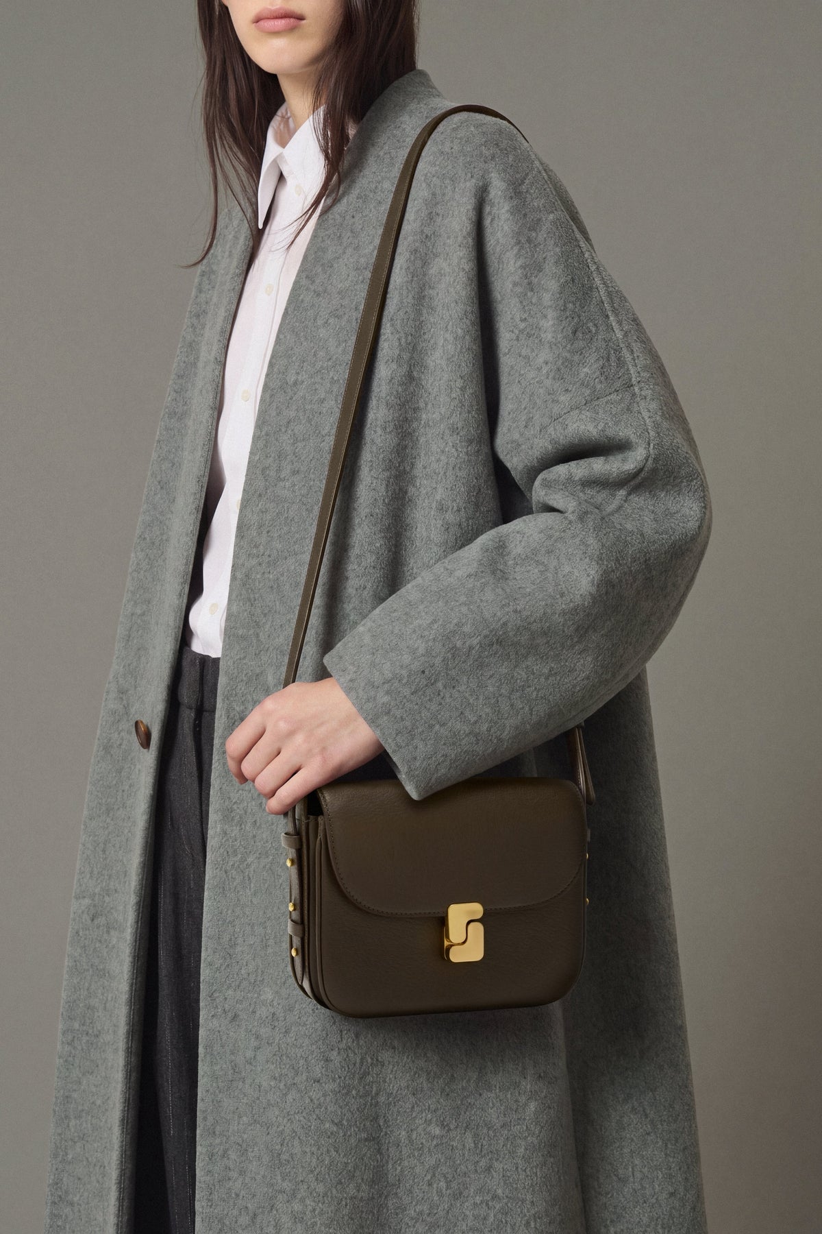 Sac mini Bellissima Sœur kaki foncé