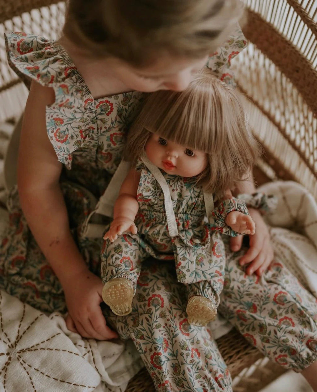 Duo Combi poupee enfant Minikane Tom Lulu